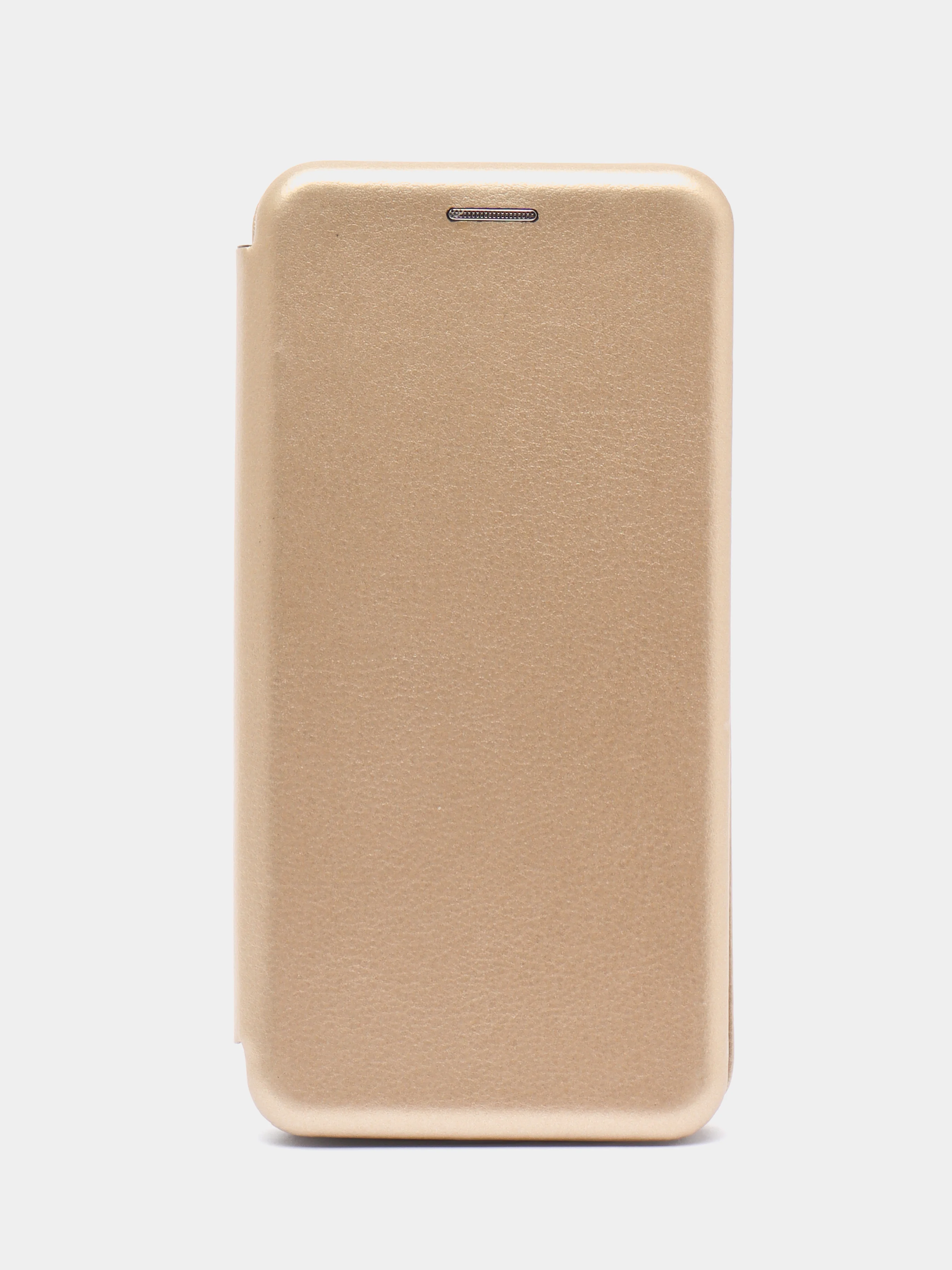 Золотой чехол-книжка на Samsung Galaxy A8 2018, Самсунг Галакси А8 2018