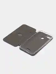 Синий чехол-книжка на Xiaomi Redmi 6 (Сяоми Редми
