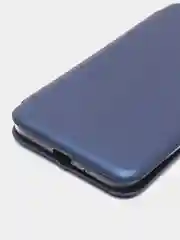 Синий чехол-книжка на Xiaomi Redmi 6 (Сяоми Редми