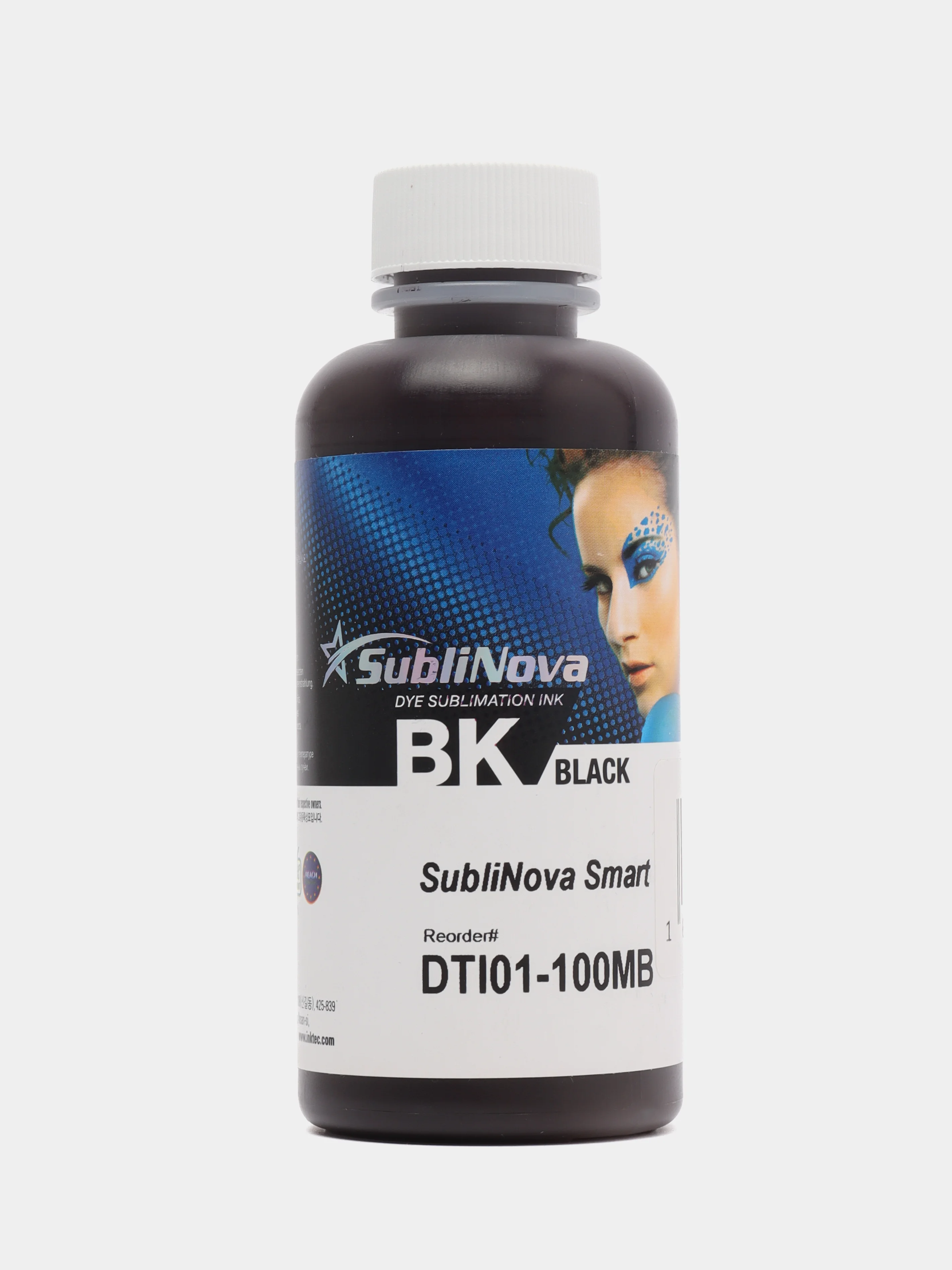 Черный чернила InkTec SubliNova Smart сублимационные DTI 100ml