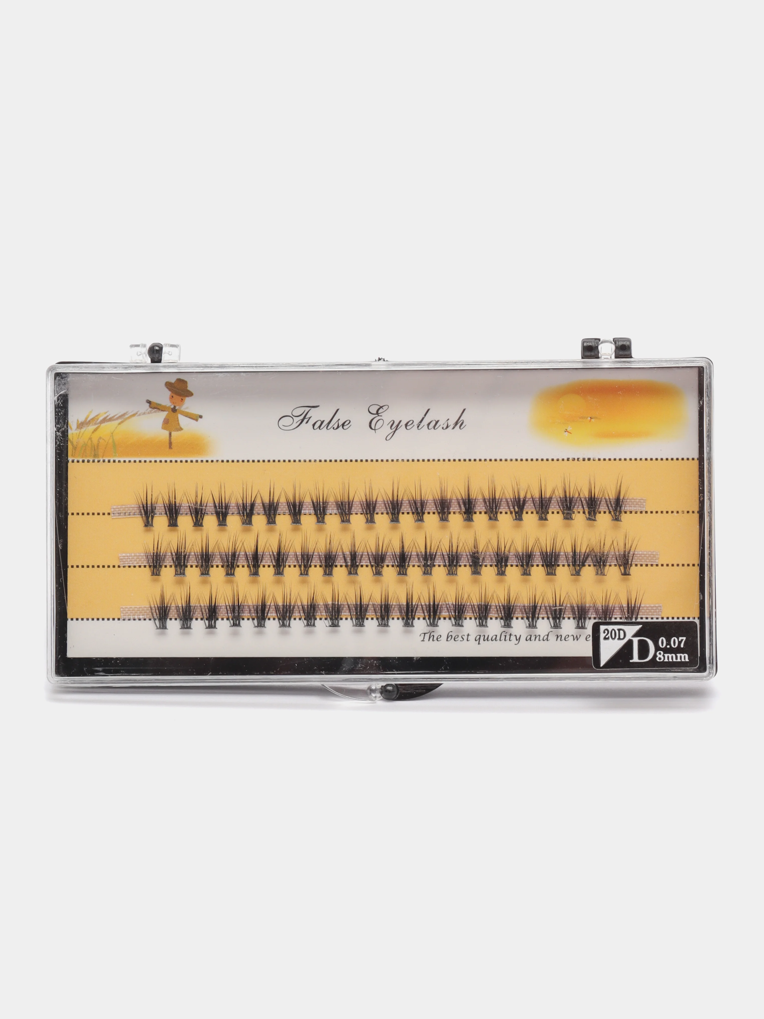 Пучки накладных ресниц False Eyelash 20D