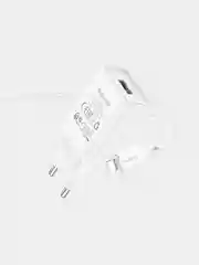 Белый зарядное устройство Borofone BA68A, 1 x USB