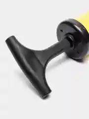 Желтый насос для накачивания мячей, ручной с иглой ,3 размера