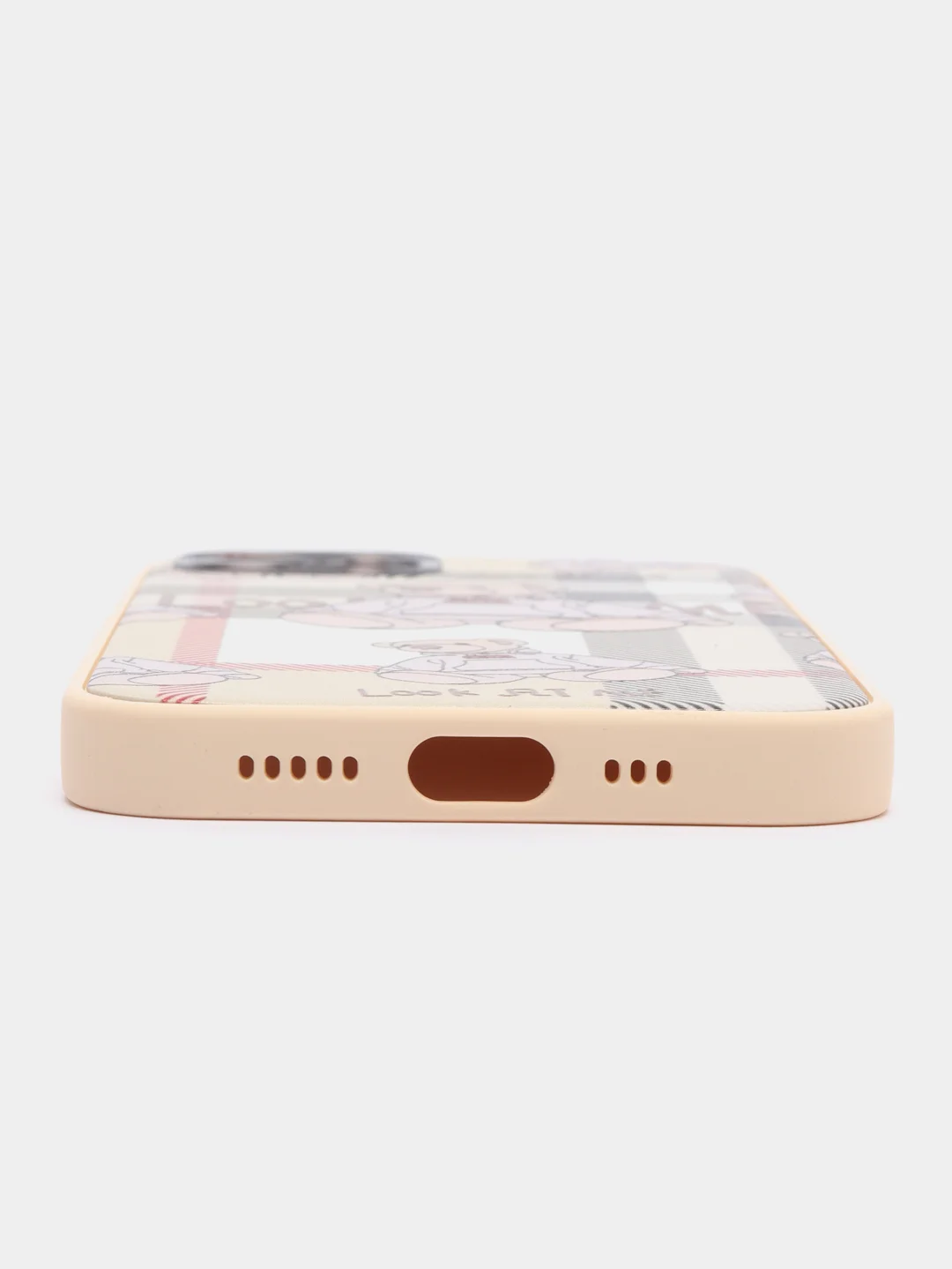 Светло-жёлтый чехол с рисунком для iPhone 11, 12 Pro, 12 Pro Max