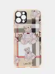 Светло-жёлтый чехол с рисунком для iPhone 11, 12 Pro, 12 Pro Max