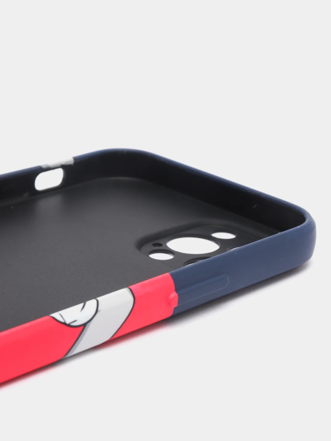 Красный светящийся чехол-накладка LUXO для iPhone 12 PRO с флуоресцентным рисунком KAWS