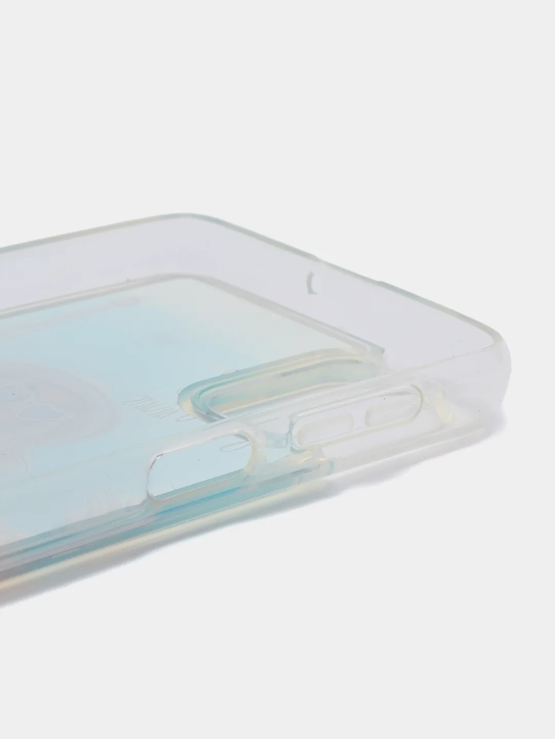 Розовый чехол с блестками и водой для Samsung Galaxy М51