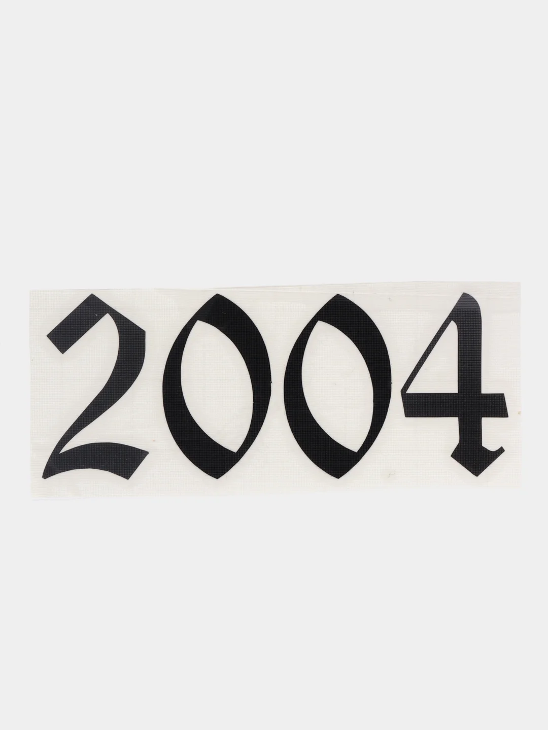Черный наклейки без фона "Годы рождения 1995-2005", голографические, три цвета
