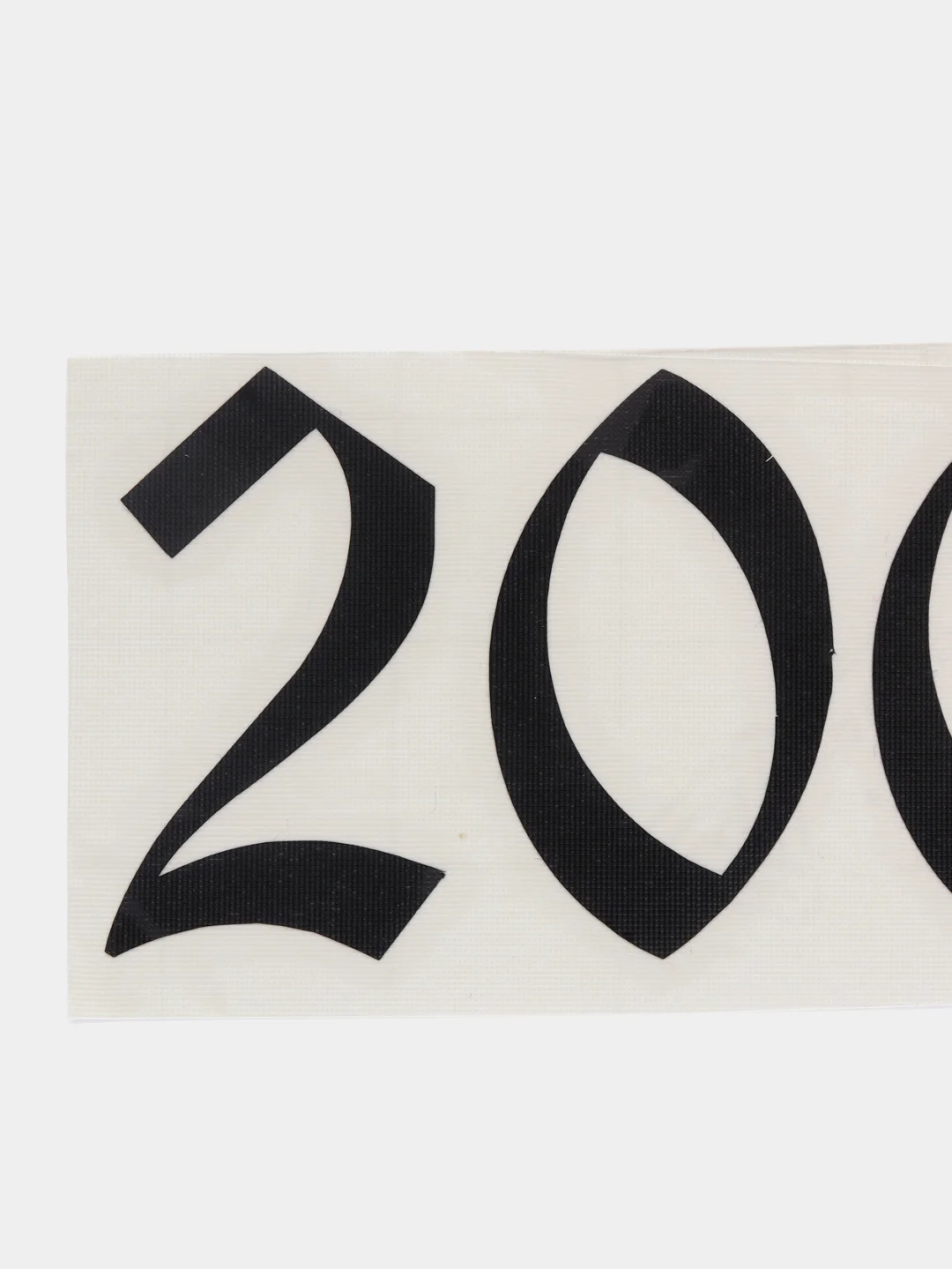 Черный наклейки без фона "Годы рождения 1995-2005", голографические, три цвета