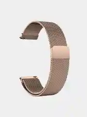 Бежевый меланж стальной ремешок "Миланская Петля" для Amazfit, Huawei, Haylou, Samsung Galaxy Watch