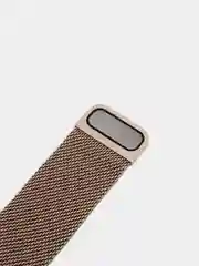 Бежевый меланж стальной ремешок "Миланская Петля" для Amazfit, Huawei, Haylou, Samsung Galaxy Watch