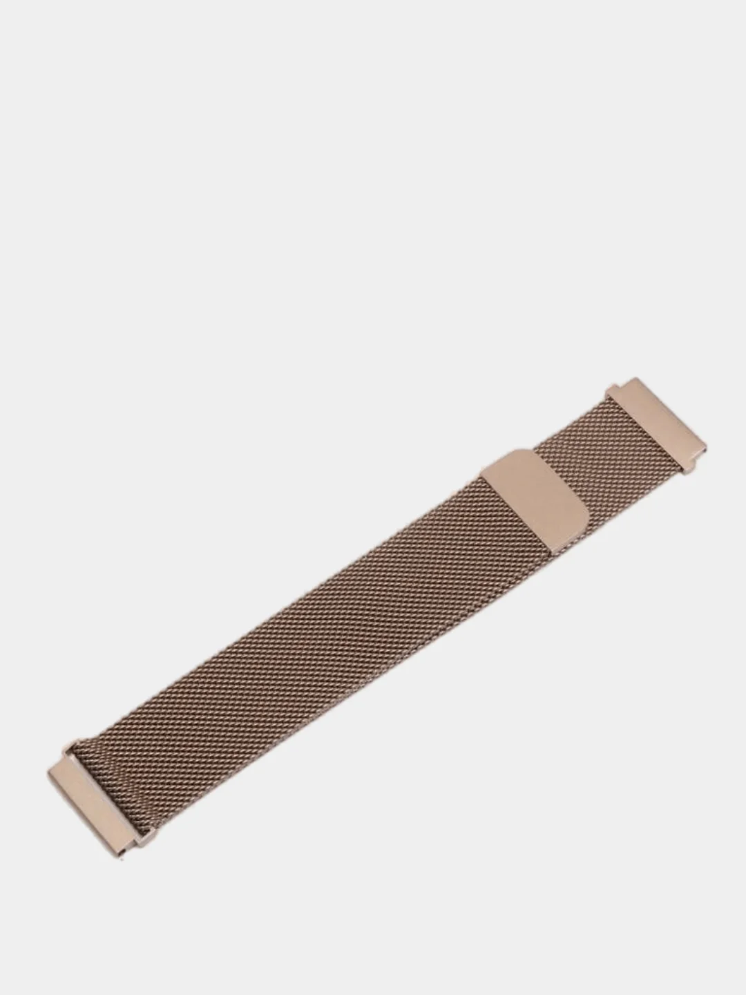 Бежевый меланж стальной ремешок "Миланская Петля" для Amazfit, Huawei, Haylou, Samsung Galaxy Watch