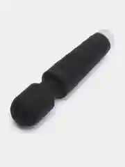 Черный вибратор женский с упругой головкой, 3 цвета