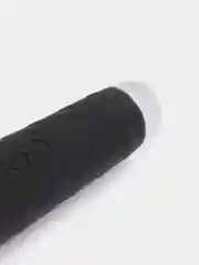 Черный вибратор женский с упругой головкой, 3 цвета