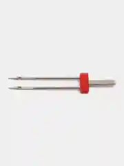 Иглы  для бытовых швейных машин, стандартные двойные Schmetz 130/705H ZWI №90/4.0, уп.1 иг