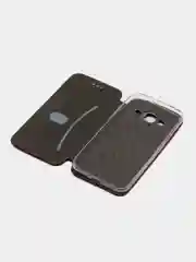 Пурпурный чехол книжка на Samsung Galaxy J3 2016 (J310 / J320), Самсунг Галакси Джи3 (Джи310 / Джи320)