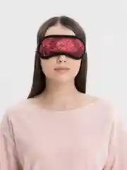 Багровый повязка-маска на глаза для сна и игр