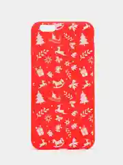 Белый чехол для iPhone "Happy New Year", 5/5s/SE/6s/7/8 Plus/X/XS Max/XR/11/12/mini/Pro