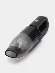 Тёмно-серый пылесос автомобильный портативный беспроводной и проводной 12V, 120W Мощный