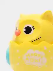 Желтый развивающая игрушка заводная Сова, игрушка каталка детская, инерционная