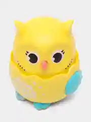 Желтый развивающая игрушка заводная Сова, игрушка каталка детская, инерционная