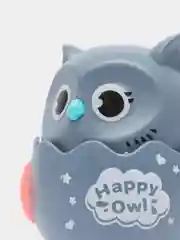 Синий развивающая игрушка заводная Сова, игрушка каталка детская, инерционная