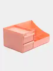 Розовый органайзер для хранения косметики и канцелярии