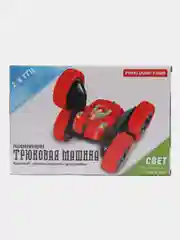 Зеленый радиоуправляемая "ТРЮКОВАЯ МАШИНА разворот 360", шустрое управление