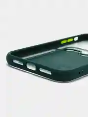 Зеленый чехол с карманом для карт для iPhone 7 8 Plus X XS XR 11 12 13 Pro Max mini айфон про макс