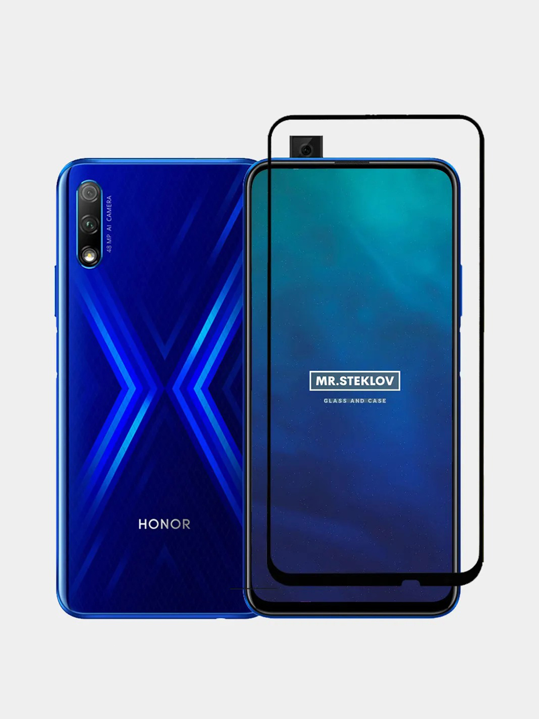 Защитное стекло Huawei P Smart Z / Y9S / Honor 9X / Honor 9X Premium купить  по цене 99 ₽ в интернет-магазине Магнит Маркет