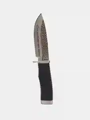 Нож с лазерной  гравировкой из нержавеющей стали, подарок другу, мужчине, охота, рыбалка