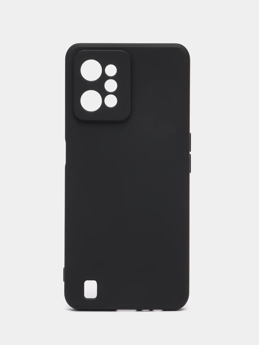 Индиго чехол для Realme C31 (Реалми С31), силиконовый, матовый