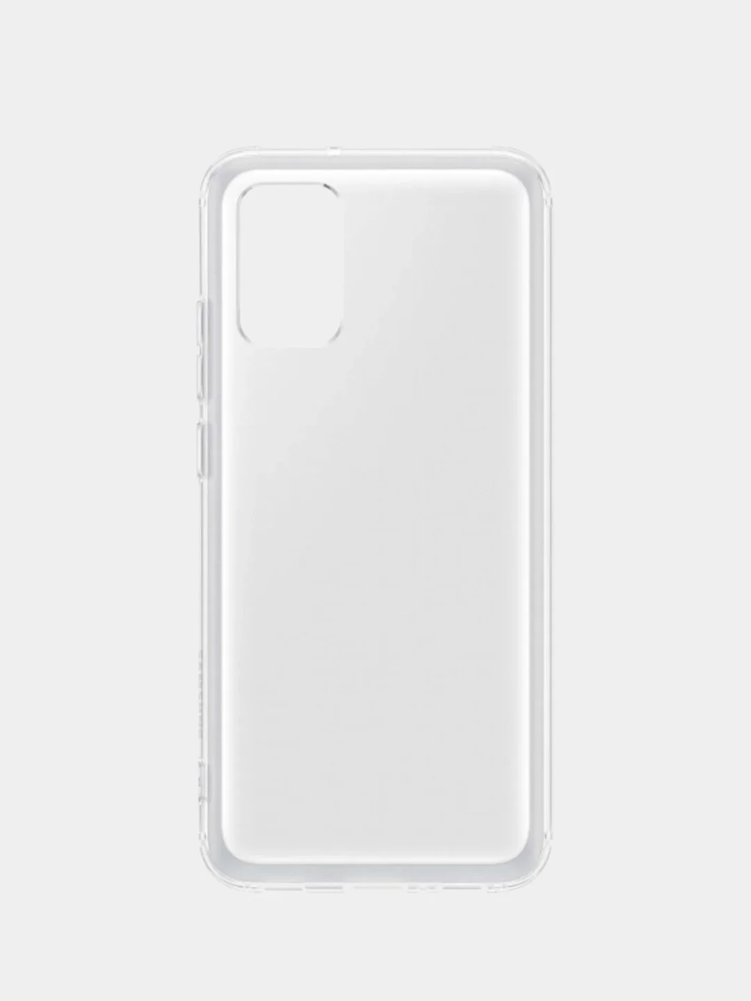 Прозрачный чехол Samsung Galaxy A02s (Самсунг Галакси А02с) прозрачный, силиконовый