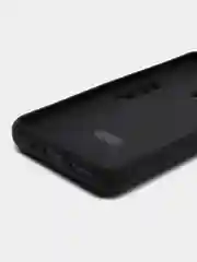Угольный чехол для Xiaomi Redmi 9C, Redmi 10A, противоударный с металлической подставкой-кольцом