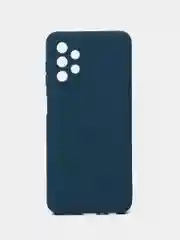 Синий чехол для Samsung Galaxy A23 (Самсунг Галакси А23), прозрачный