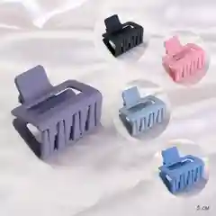 Аметистовый заколка краб 5 см