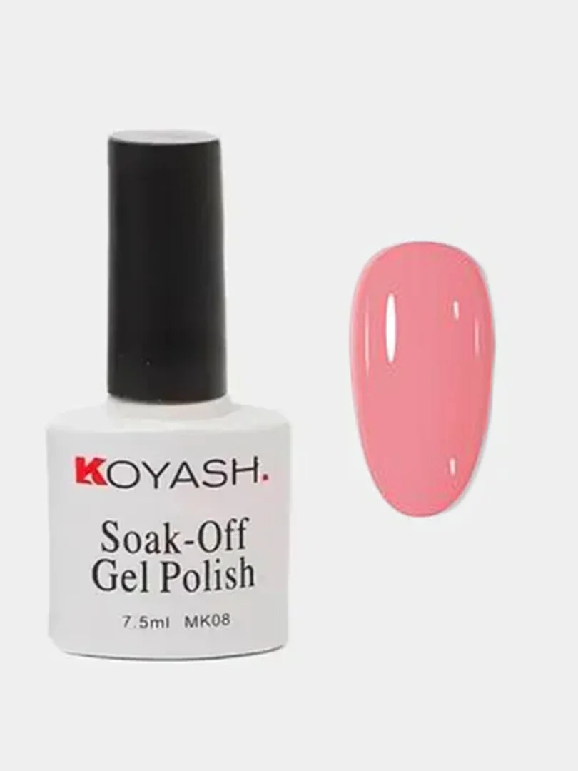 Коралловый меланж гель-лак для ногтей KOYASH, для маникюра, наносится на базу, покрытие, топ