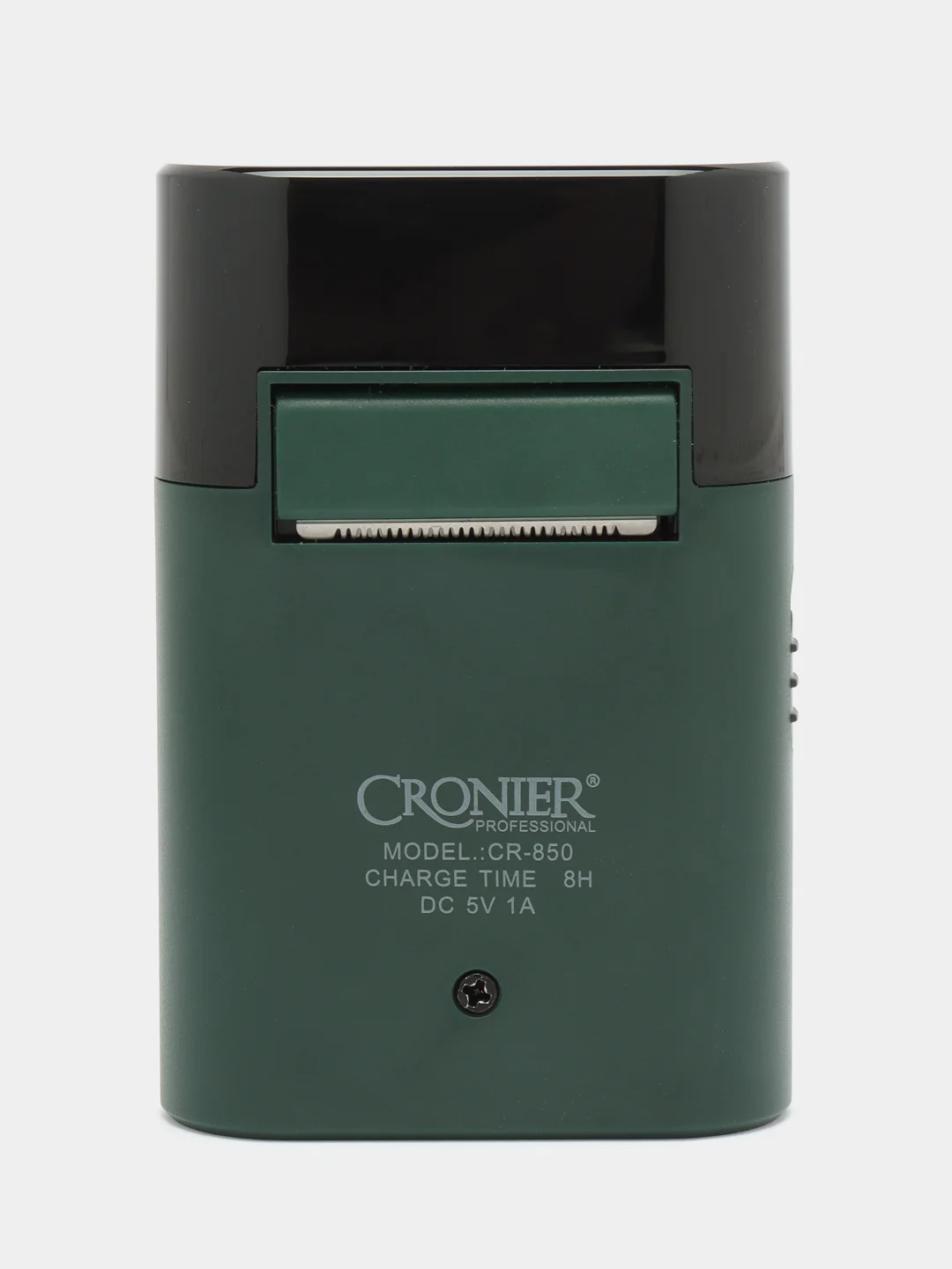 Тёмно-зелёный электробритва / шейвер Cronier 850, мини