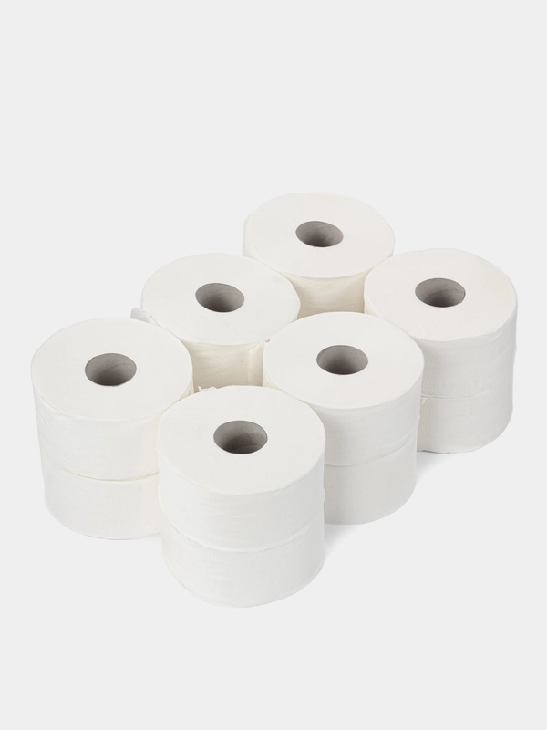 Туалетная бумага Big Roll JUMBO, целлюлоза, 2 слоя, 120 м