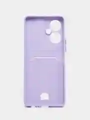 Лавандовый чехол для Tecno Spark 9 Pro, Camon 19/19 Pro, Tecno Pova 3, с отделением для карты