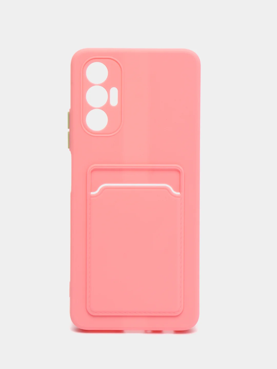 Розовый чехол для Tecno Spark 9 Pro, Camon 19/19 Pro, Tecno Pova 3, с отделением для карты