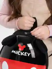 Черный рюкзак детский Минни Маус