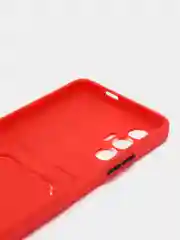 Красный чехол для Tecno Spark 9 Pro, Camon 19/19 Pro, Tecno Pova 3, с отделением для карты