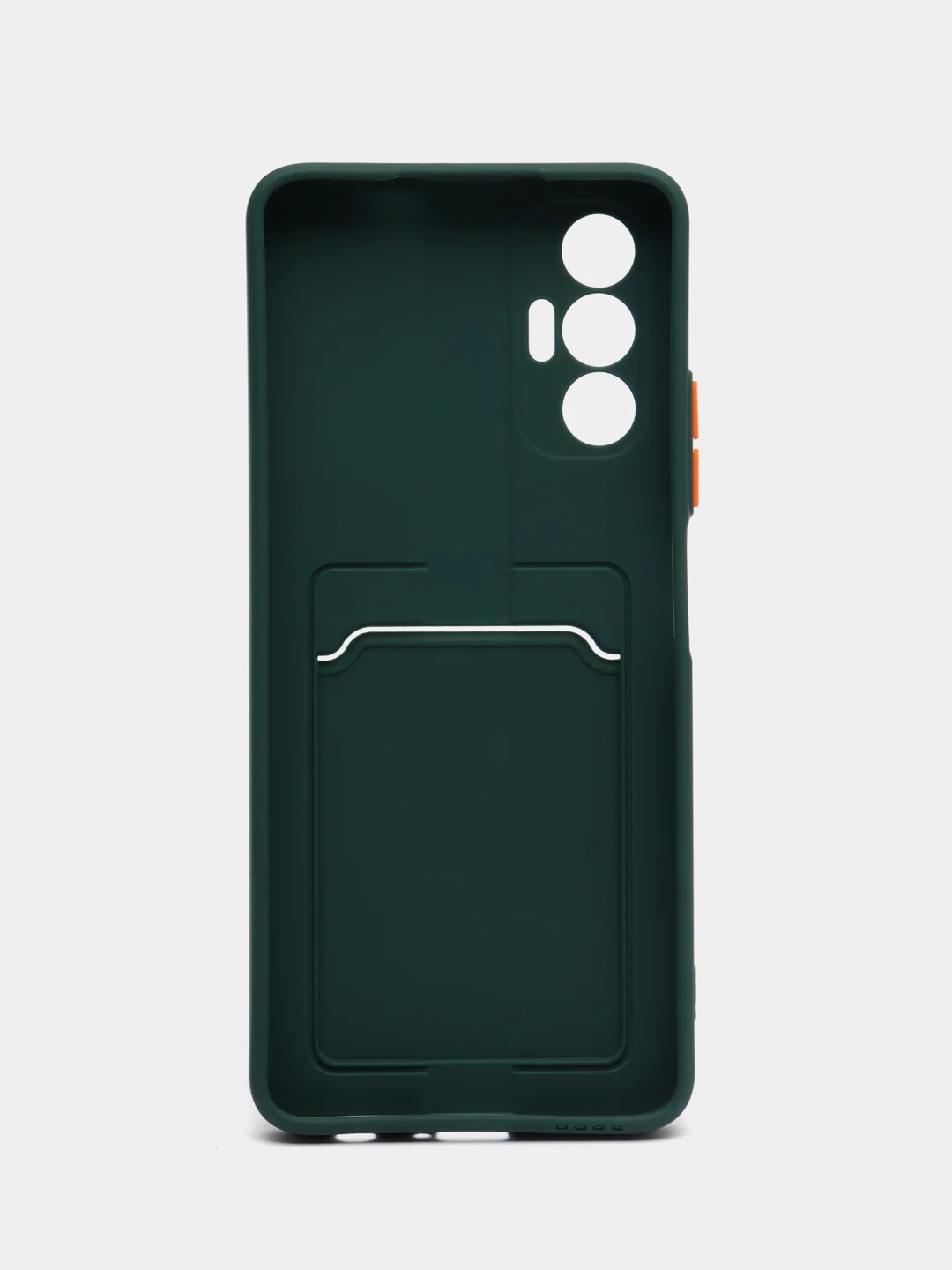 Тёмно-зелёный чехол для Tecno Spark 9 Pro, Camon 19/19 Pro, Tecno Pova 3, с отделением для карты