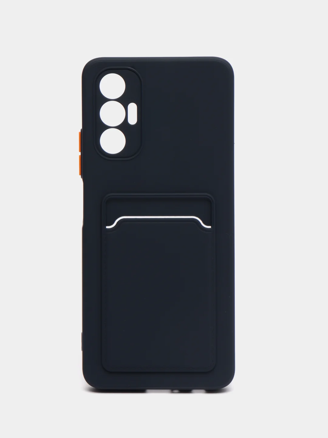 Темно-синий чехол для Tecno Spark 9 Pro, Camon 19/19 Pro, Tecno Pova 3, с отделением для карты