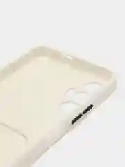 Белый чехол для Tecno Spark 9 Pro, Camon 19/19 Pro, Tecno Pova 3, с отделением для карты