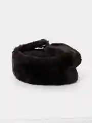 Шапка-ушанка, натуральный мех