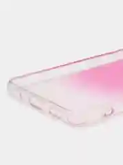 Фуксия силиконовый чехол Samsung M52 рисунком,из органического стекла