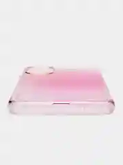 Фуксия силиконовый чехол Samsung M52 рисунком,из органического стекла