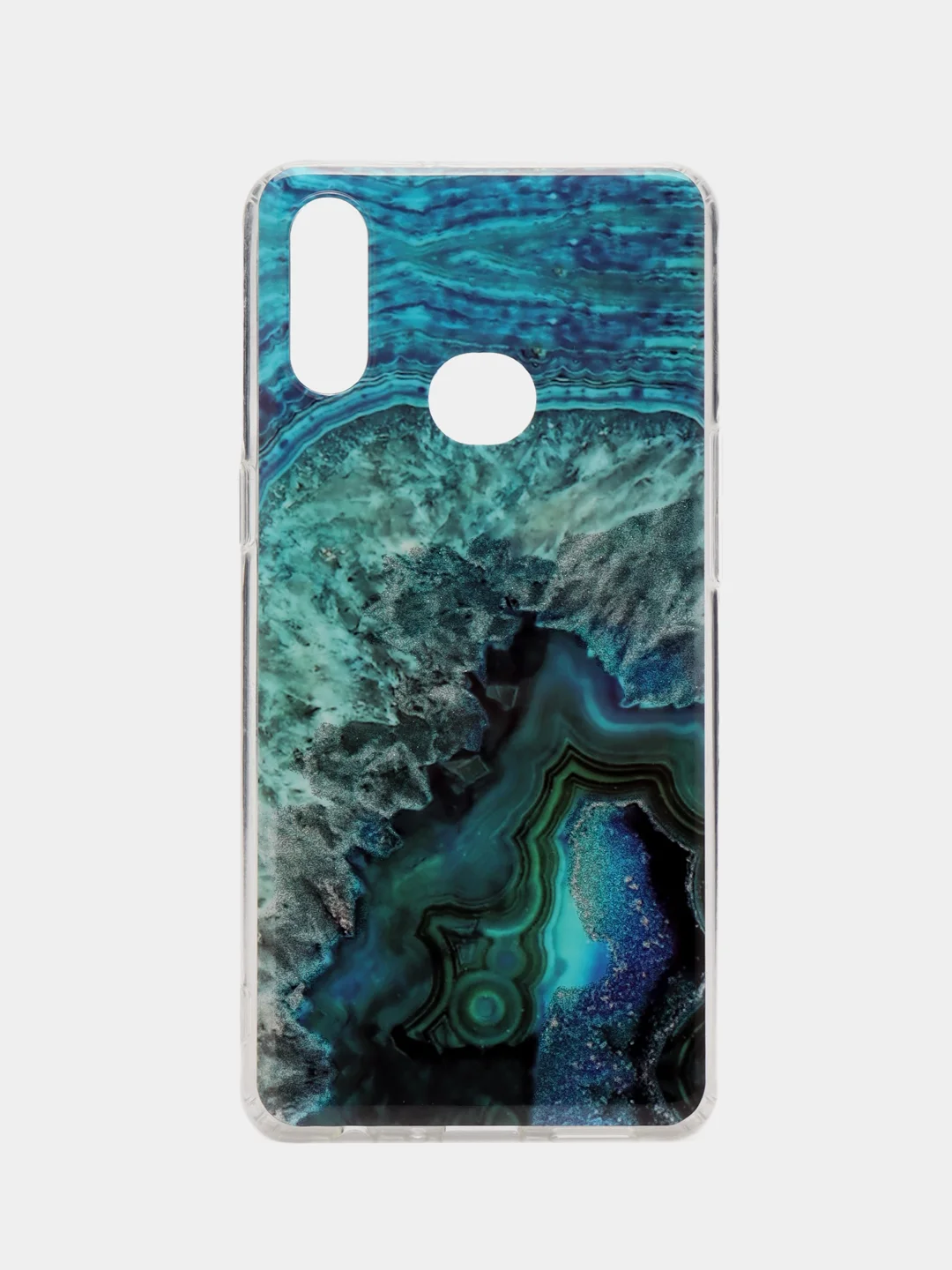 Морской силиконовый чехол Samsung A10s с рисунком,из органического стекла